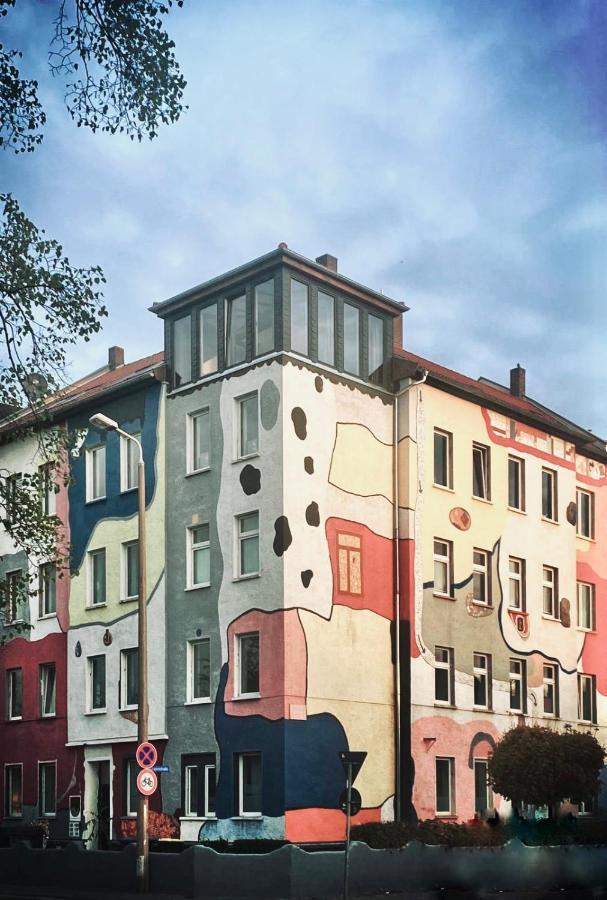 에르푸르트 Buntes Haus 아파트 외부 사진